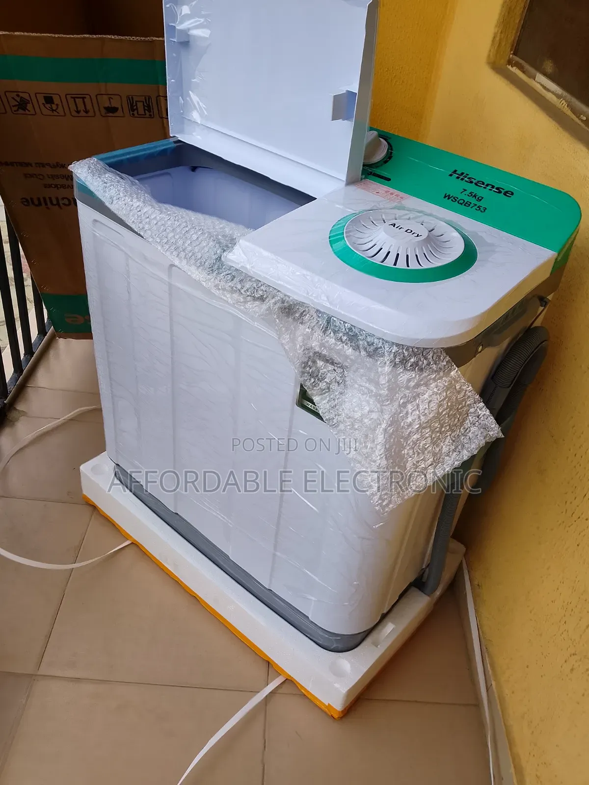 New Improved Hisense 7.5kg Washing Machine
