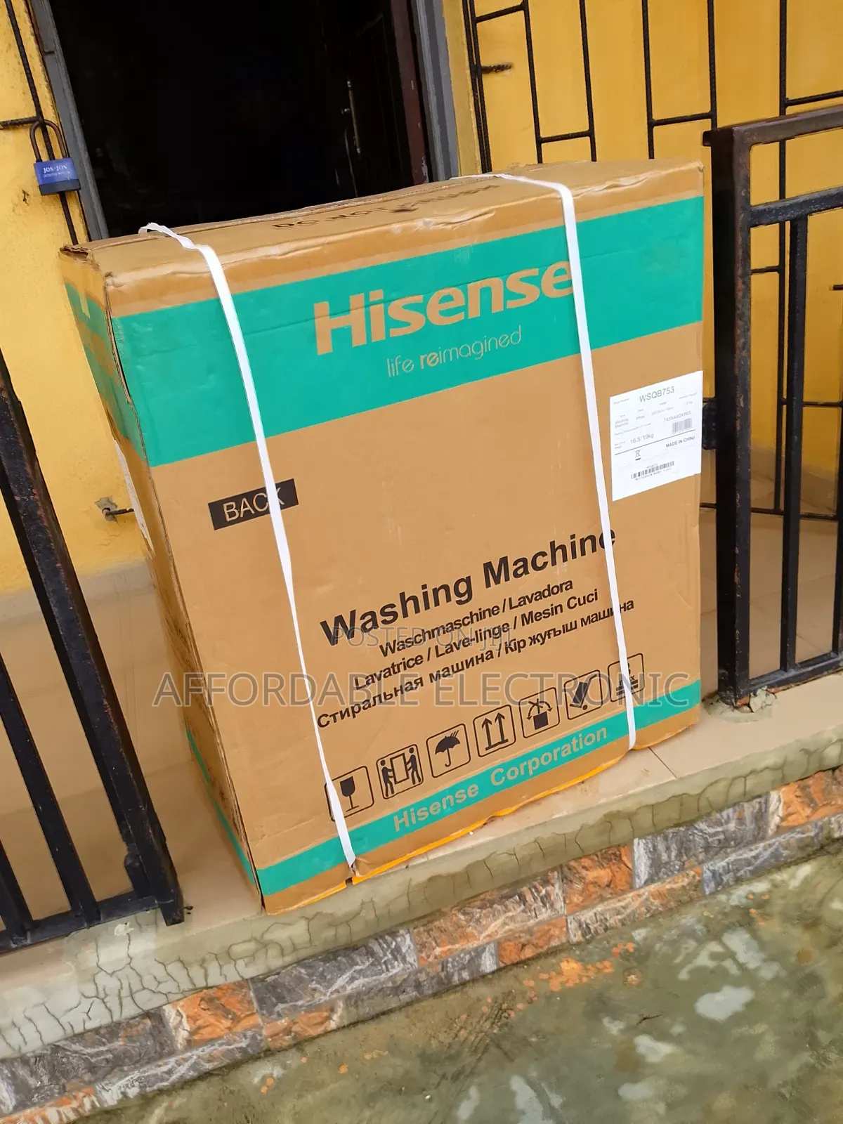 Spin Dry Hisense 7.5kg Top Load Washing Machine