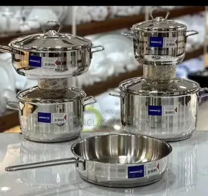 Korkmaz 5pcs Stainless Steel Cookware Set