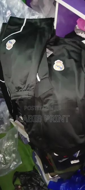 Real Madrid Full Zip Tracksuit (Jacket Trouser Set)