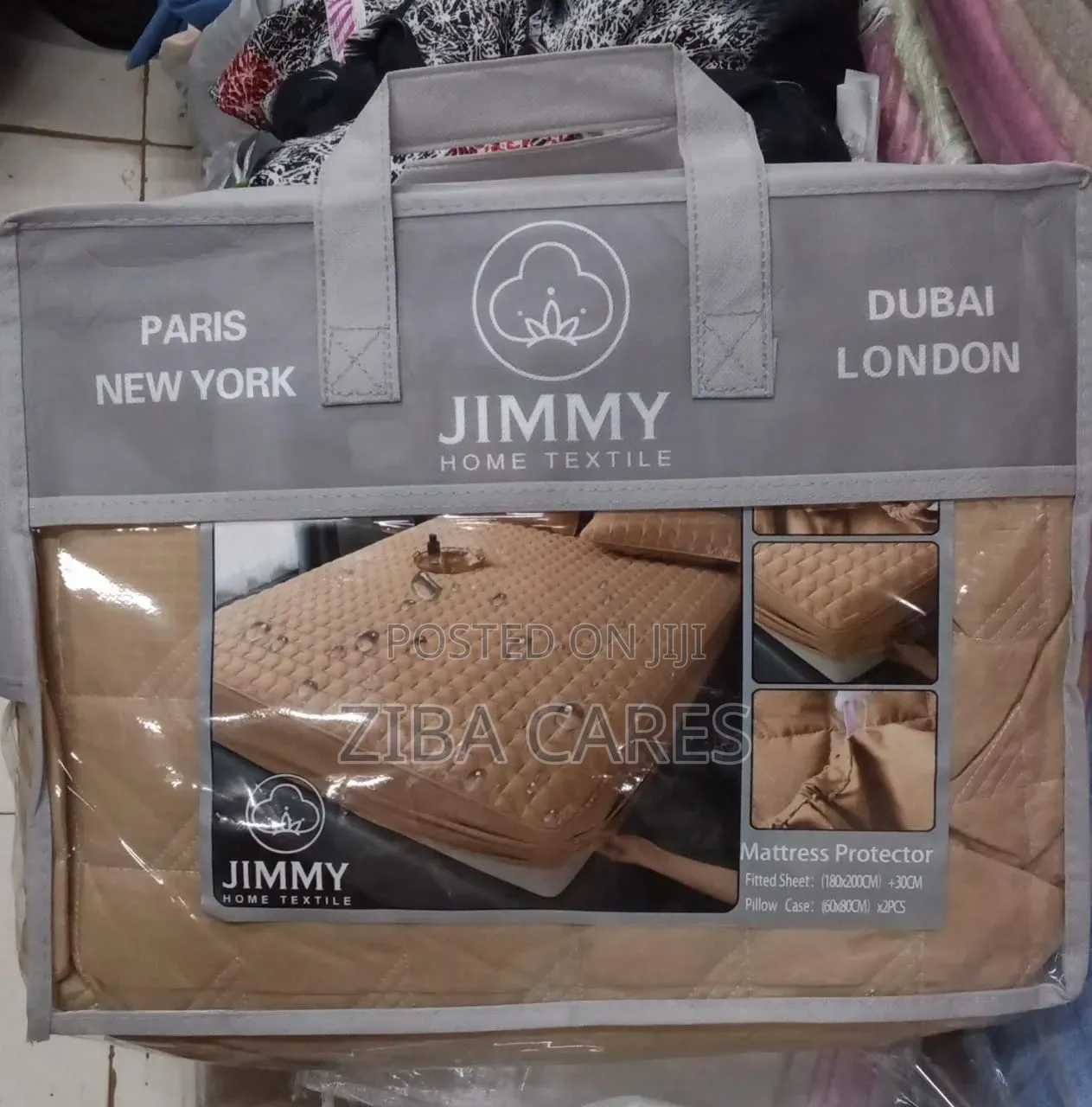 Imported Bed Covers 6x6 With 2 Pillowcases