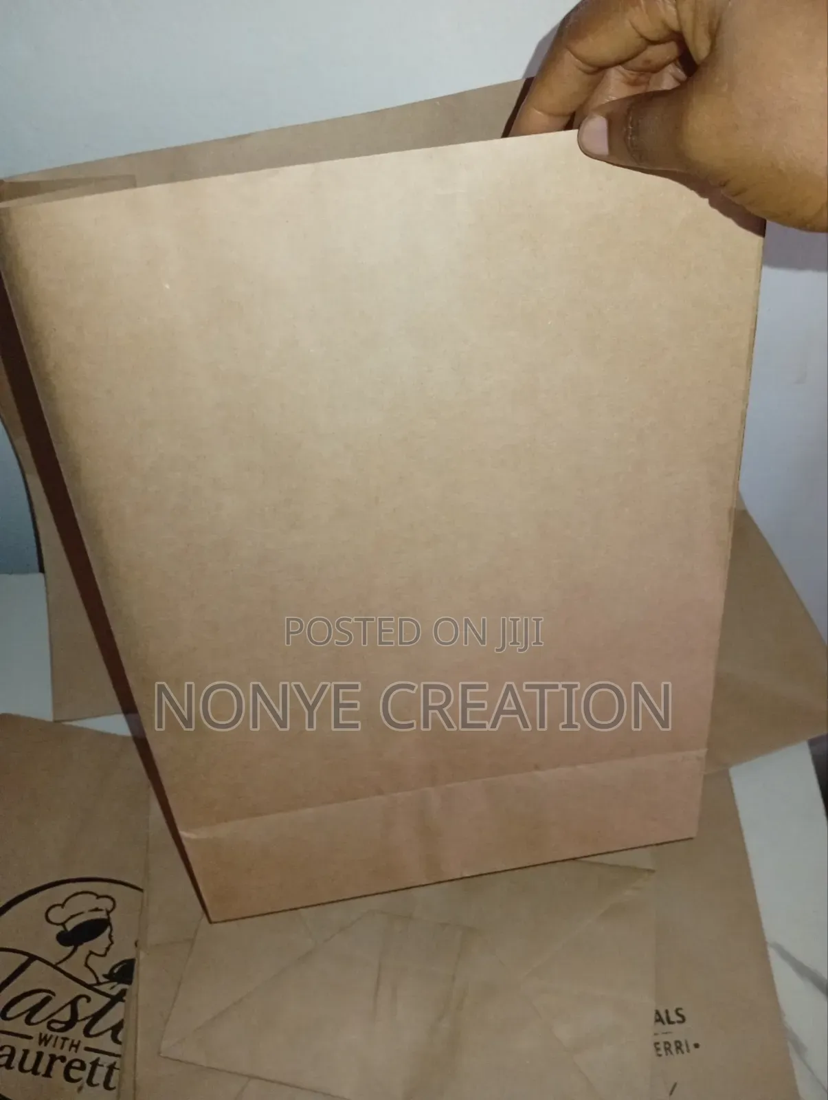 No Handle Craft Customized Paper Bag