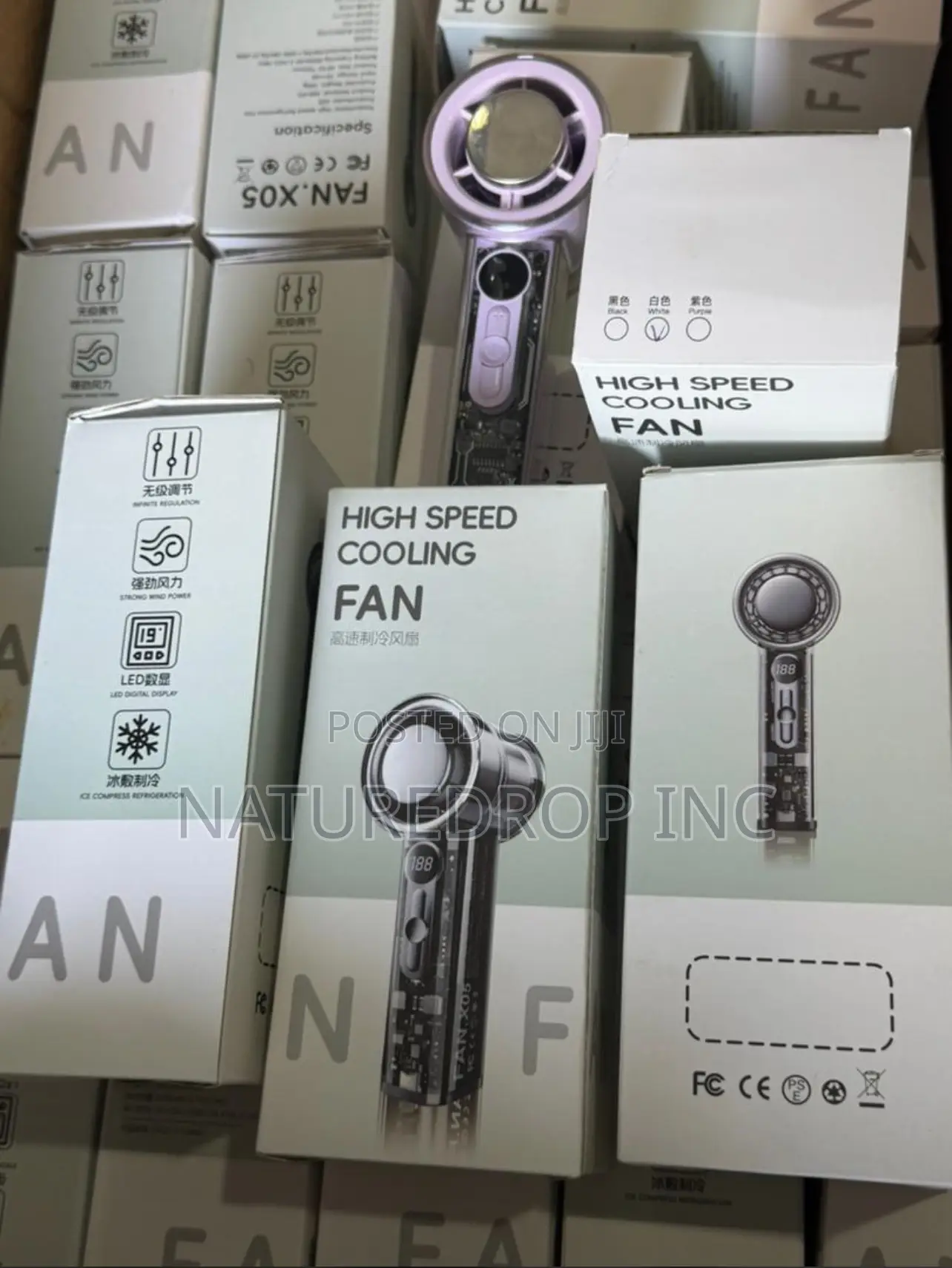 High Speed Cooling Fan, Cools Like Ac.