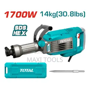 Total 1700w 14kg Industrial Demolition Breaker (Model: Th217068