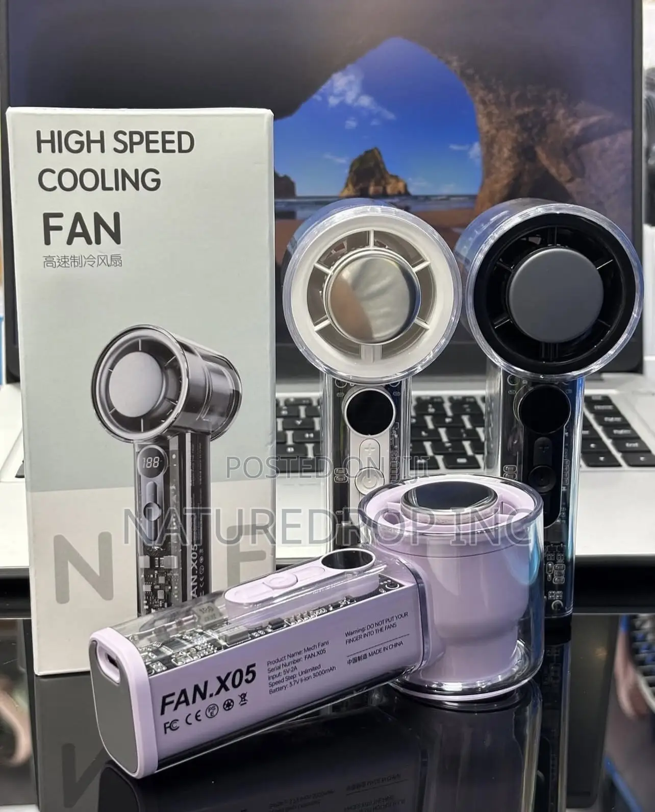 High Speed Cooling Fan, Cools Like Ac.