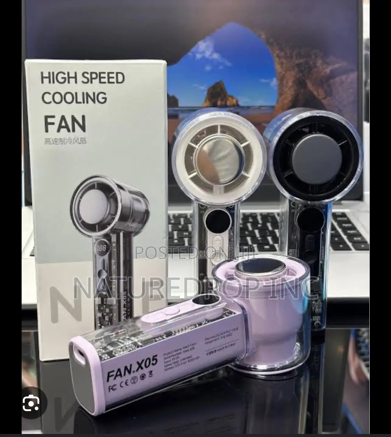 High Speed Cooling Fan, Cools Like Ac.