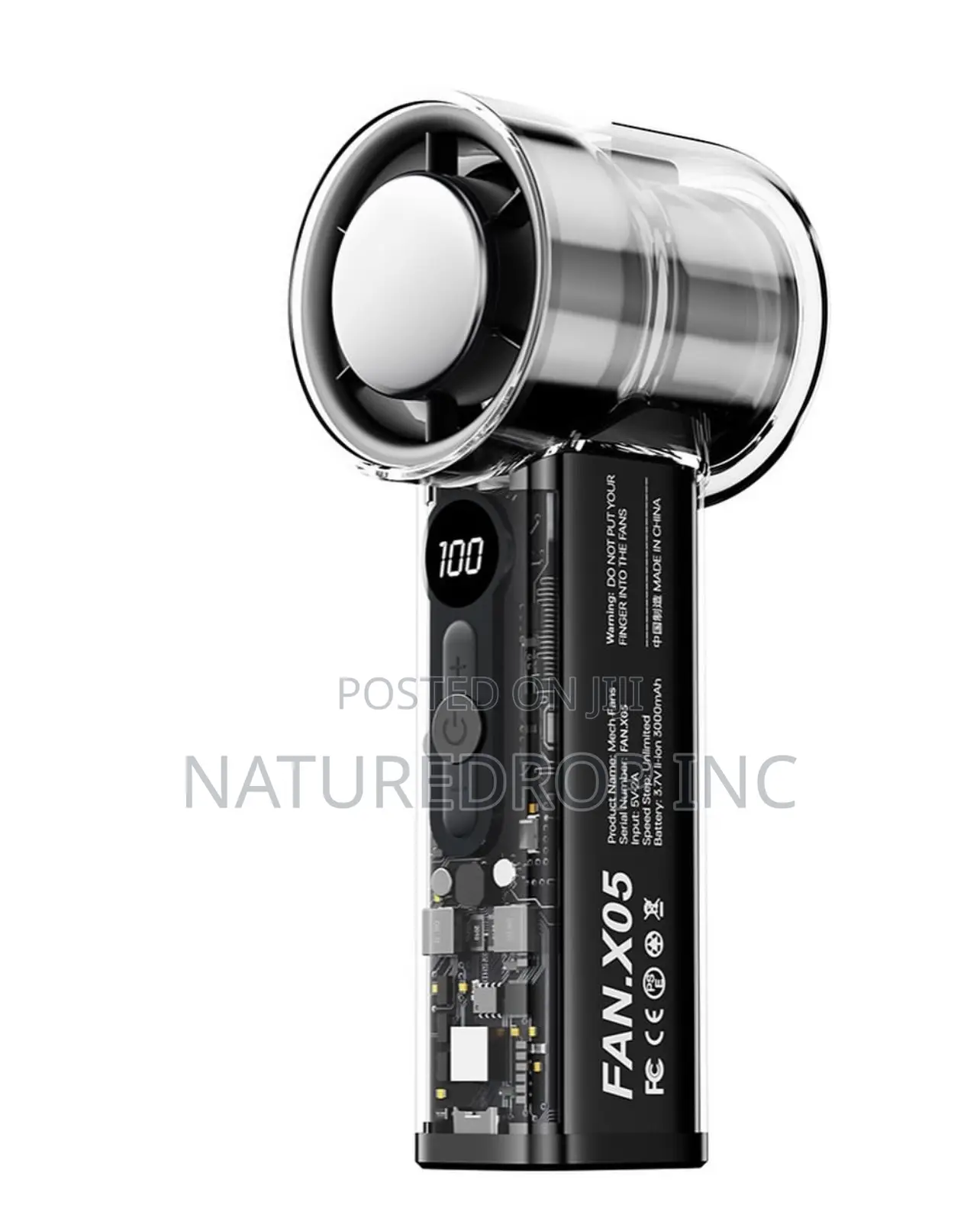 High Speed Cooling Fan, Cools Like Ac.