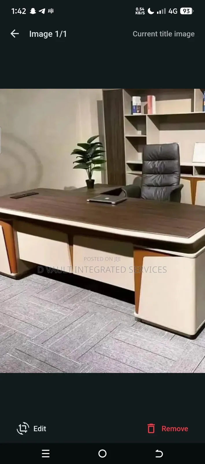 Office Table 2 Meter