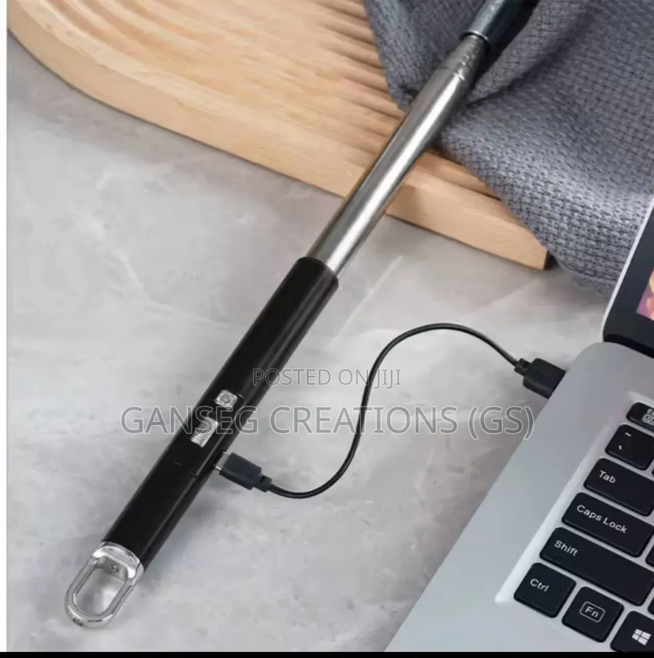 Windproof Usb Lighter Ultra-Long Telescopic Usb Arc Lighter Safe .