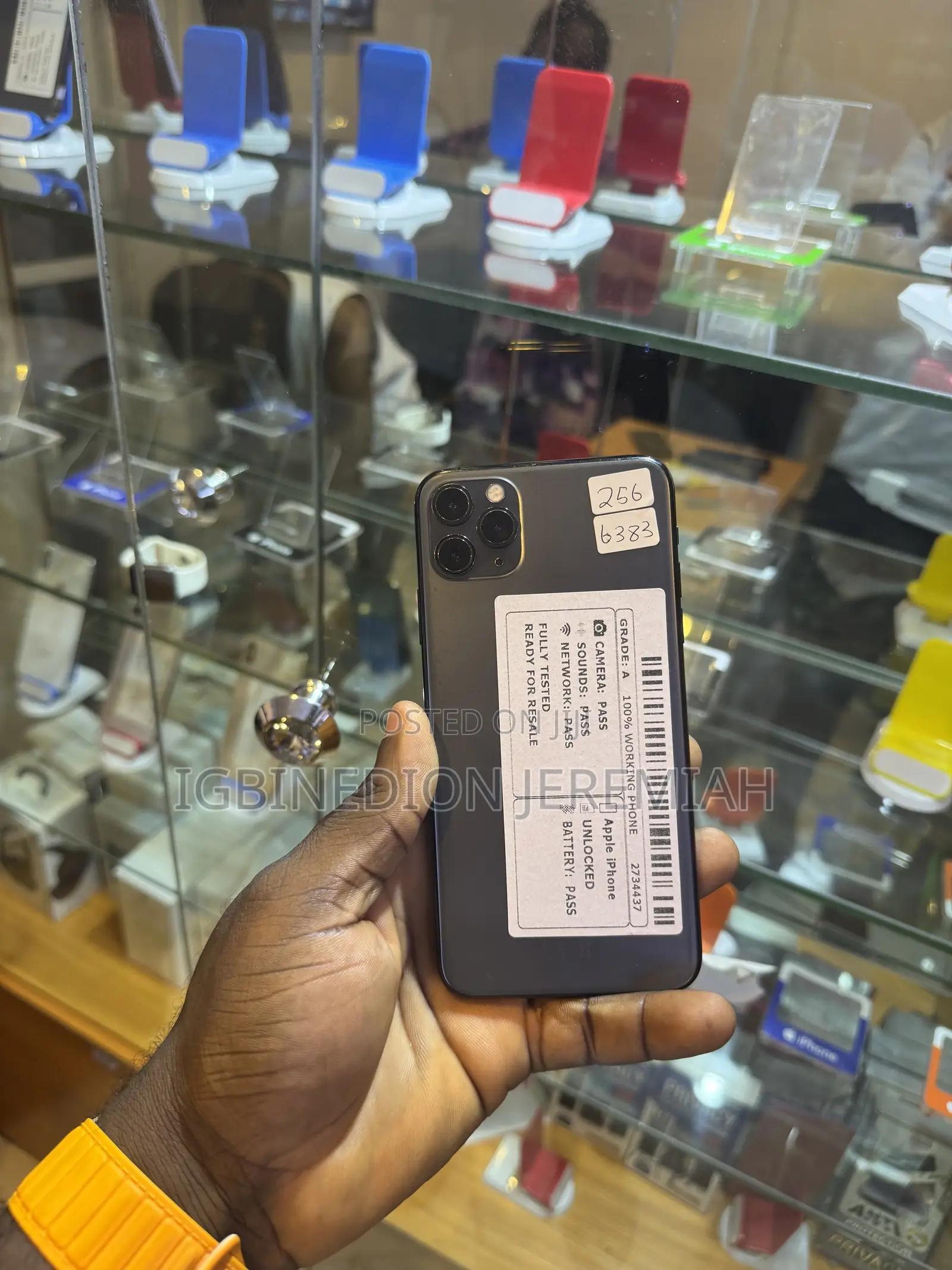 Apple iPhone 11 Pro Max 256 GB Black