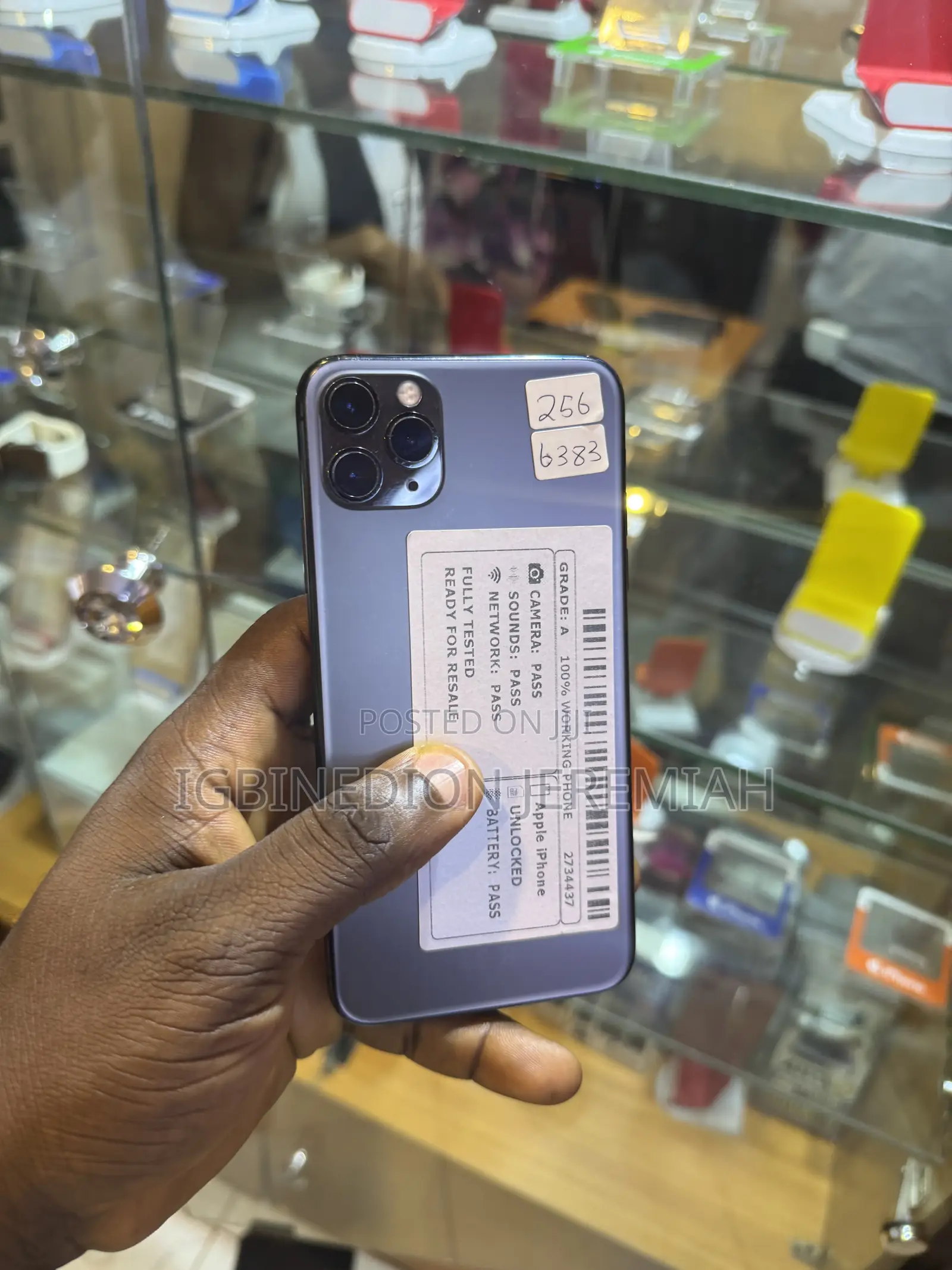 Apple iPhone 11 Pro Max 256 GB Black