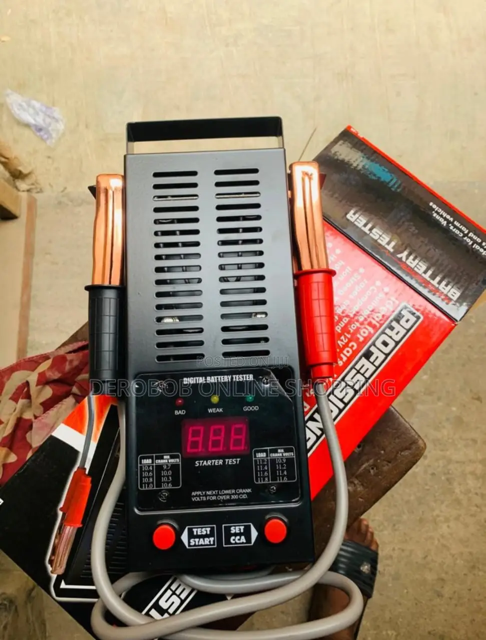Digital Battery Load Tester
