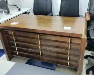 Oak Wood 1.4 Meter Office Desk.