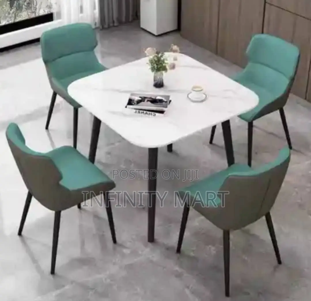 Emerald Harmony Dining Set (4 Seater)