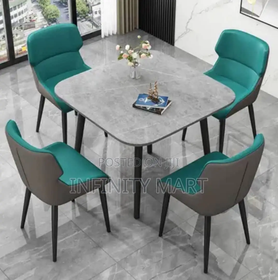 Emerald Harmony Dining Set (4 Seater)