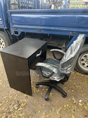 Portable Table and Swivel Chair