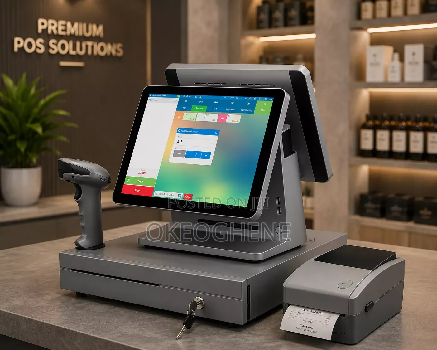 Double Screen Pos System (Oma and Lincon)