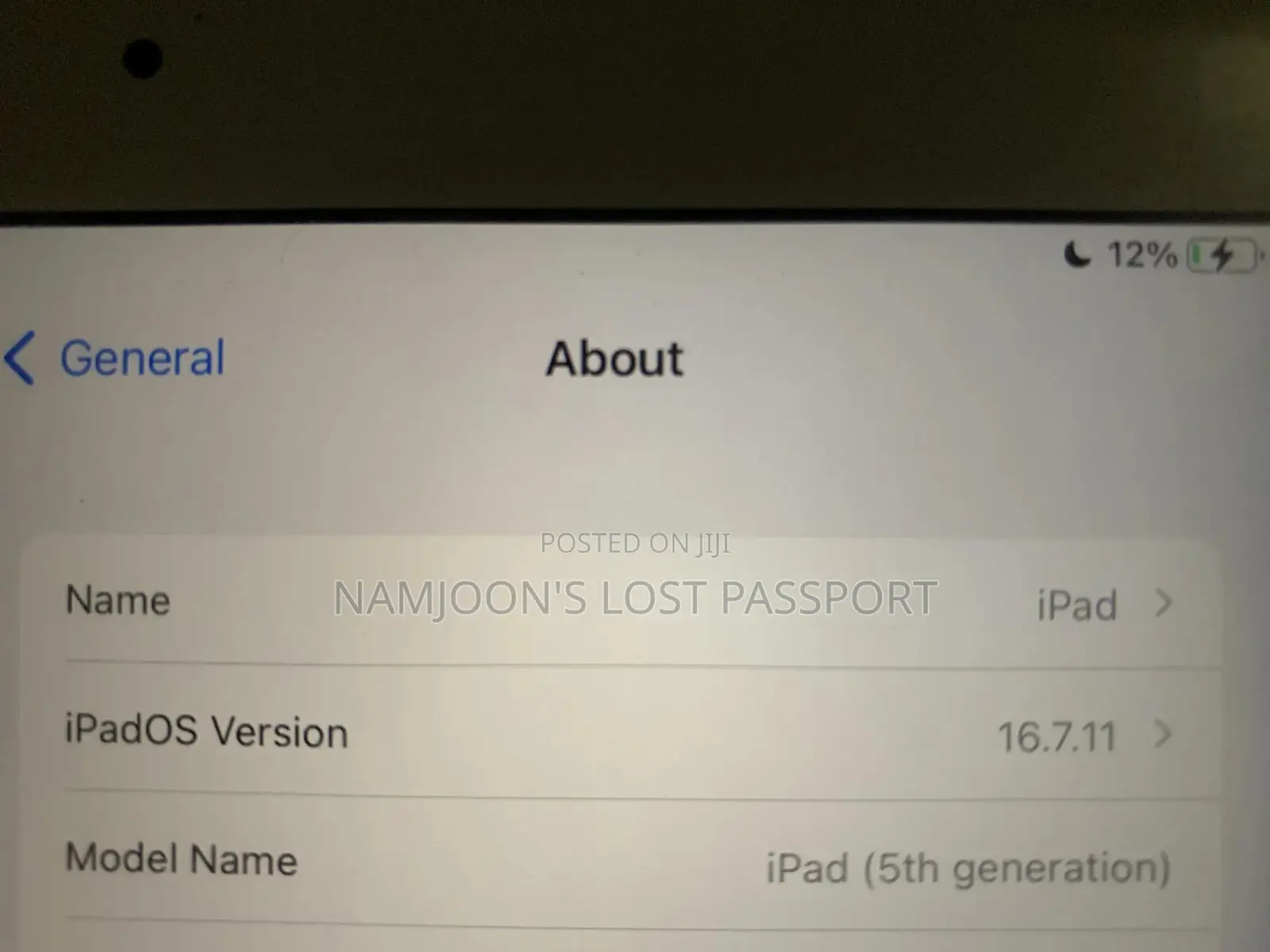 Apple iPad 5 (2022) 32 GB Silver