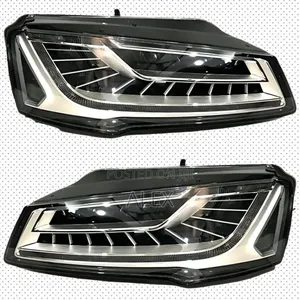 Set of Full Light Audi A8 2018