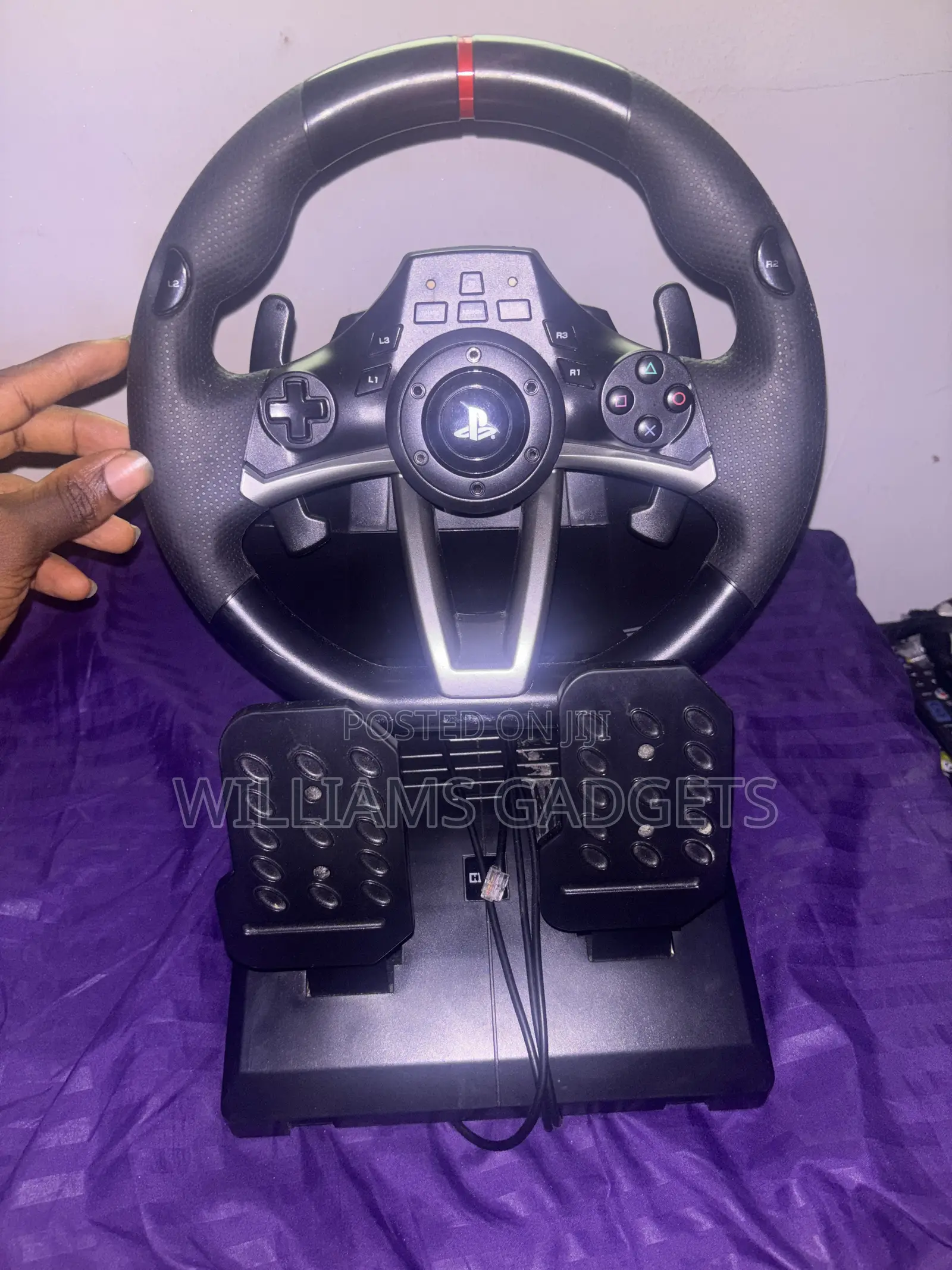 Ps4/3 Steering Wheel and Pedal