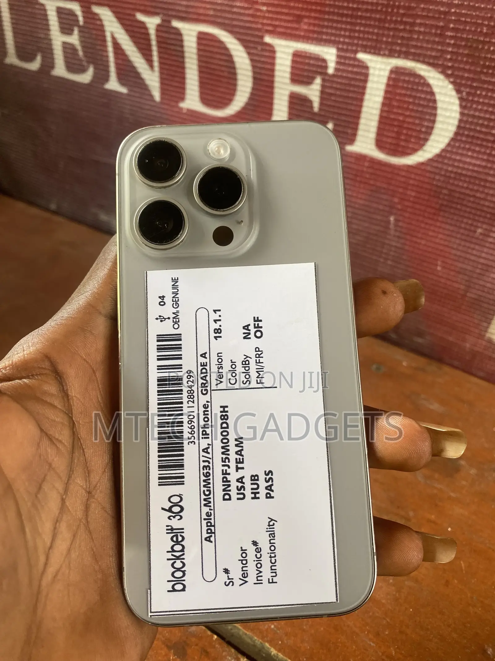 Apple iPhone 15 Pro 128 GB Silver