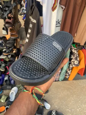 Comfortable Men’S Luofu Rubber Slides Soft Loufu Slippers for Outdoor
