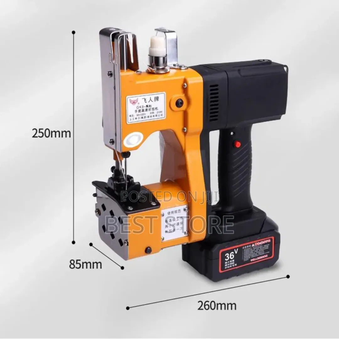 Portable Handheld Sack Closer Sewing Machine Rechargeable