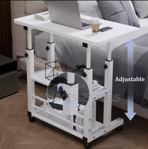 Simple Adjustable Laptop Desk With Wheels