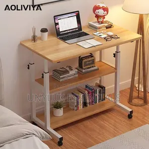 Simple Adjustable Laptop Desk With Wheels
