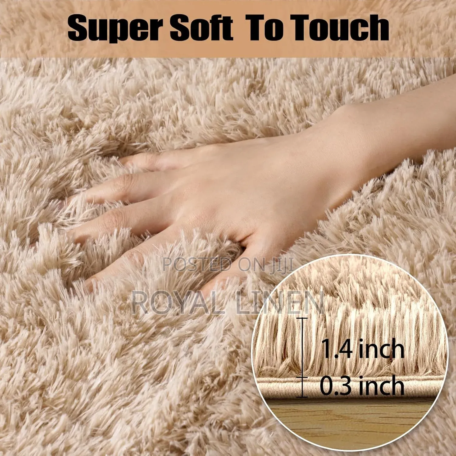 High End Fluffy Rug