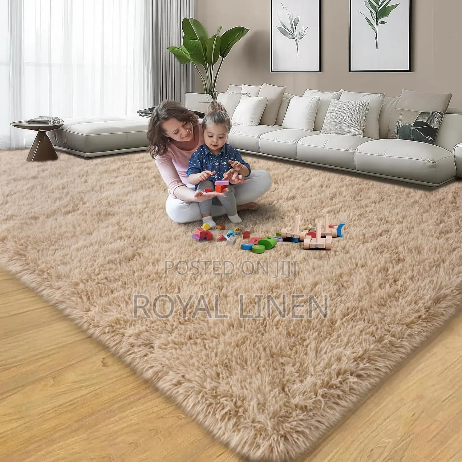 High End Fluffy Rug