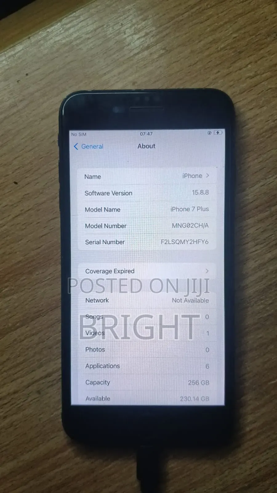 Apple iPhone 7 Plus 256 GB Black