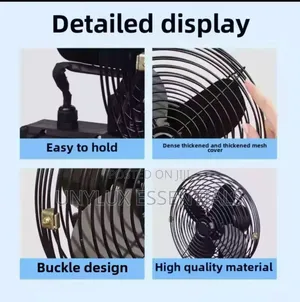 Portable Wireless Charging Lithium Battery Fan With 2 48v Battery