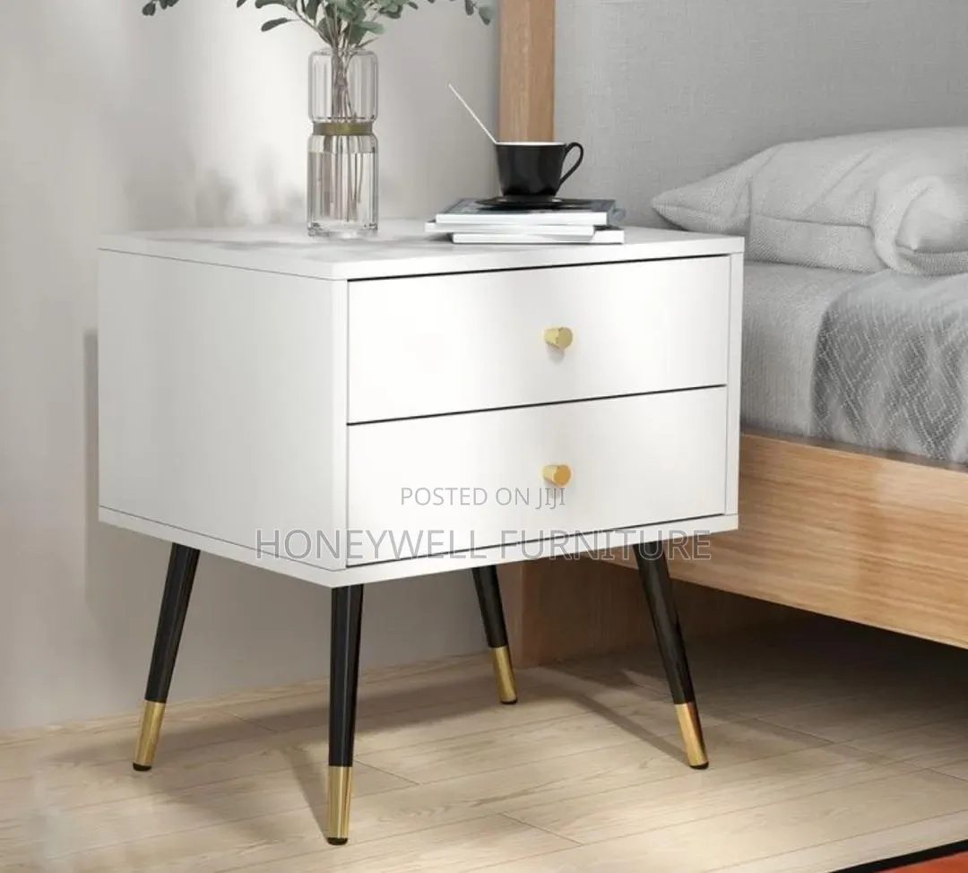 Bedside Table With Two Drawers