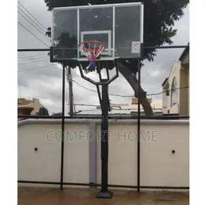 Commercial Adjustable Inground Basketball Hoop