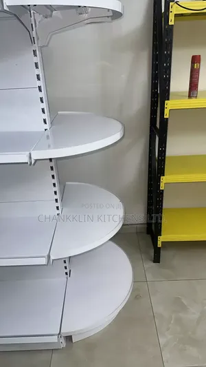 Half Round Supermarket Edge Shelf