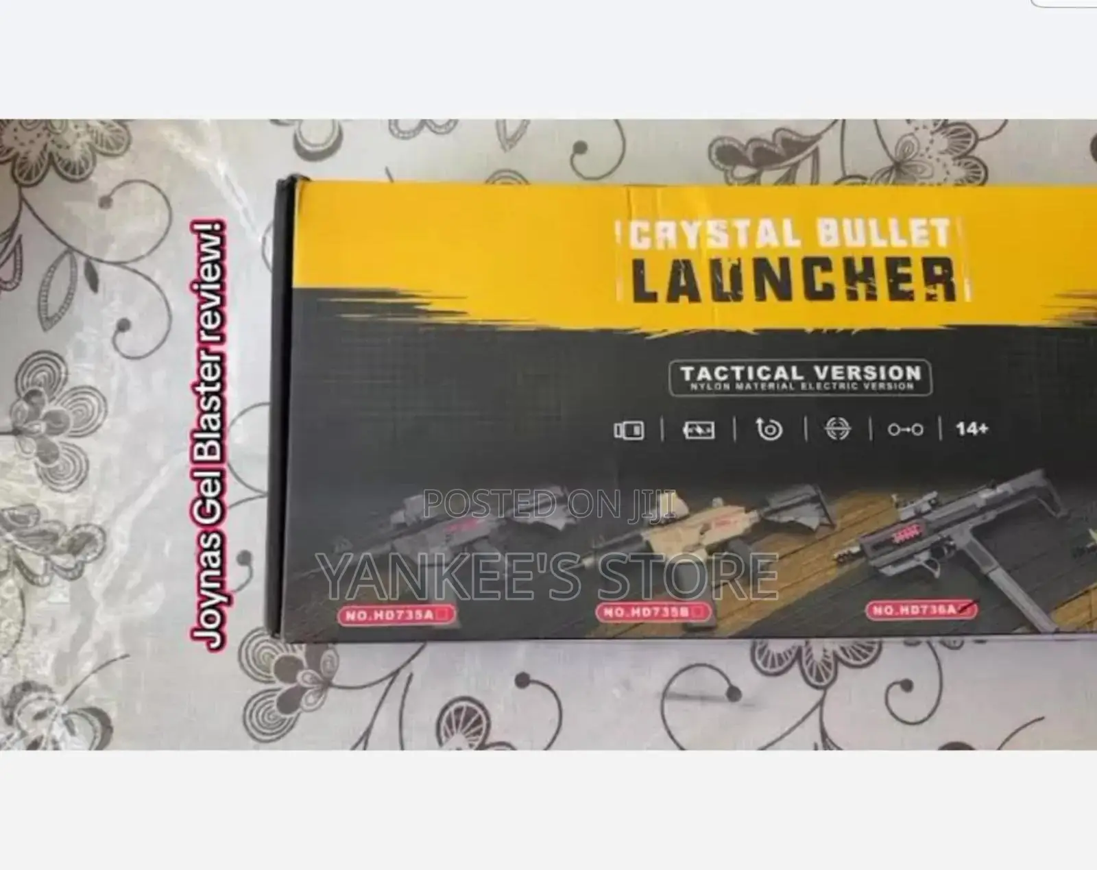 Crystal Bullet Launcher Tactical Version Toy Gun