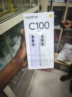 New Realme C100 128 GB Black