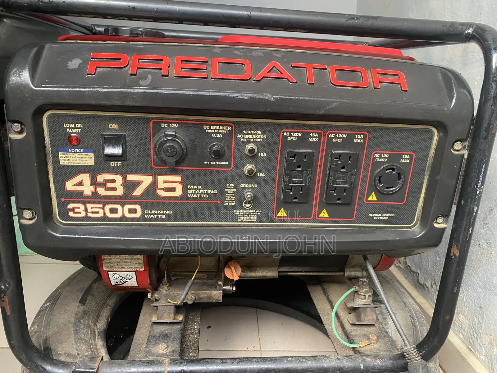 Predator 4.5kv Generator