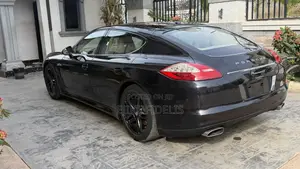 Porsche Panamera Turbo 2013 Black