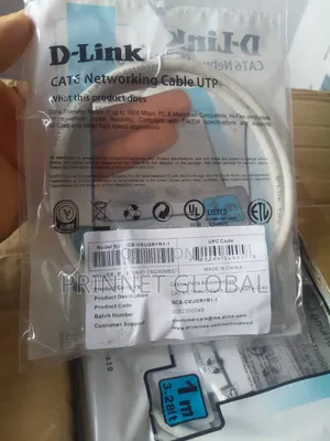 D-Link Cat6 Patch Cord 1m