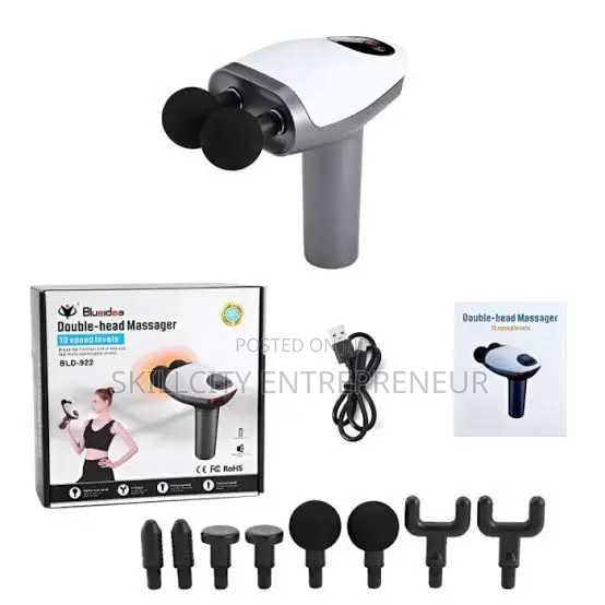 10 Speed Levels Double - Head Massager