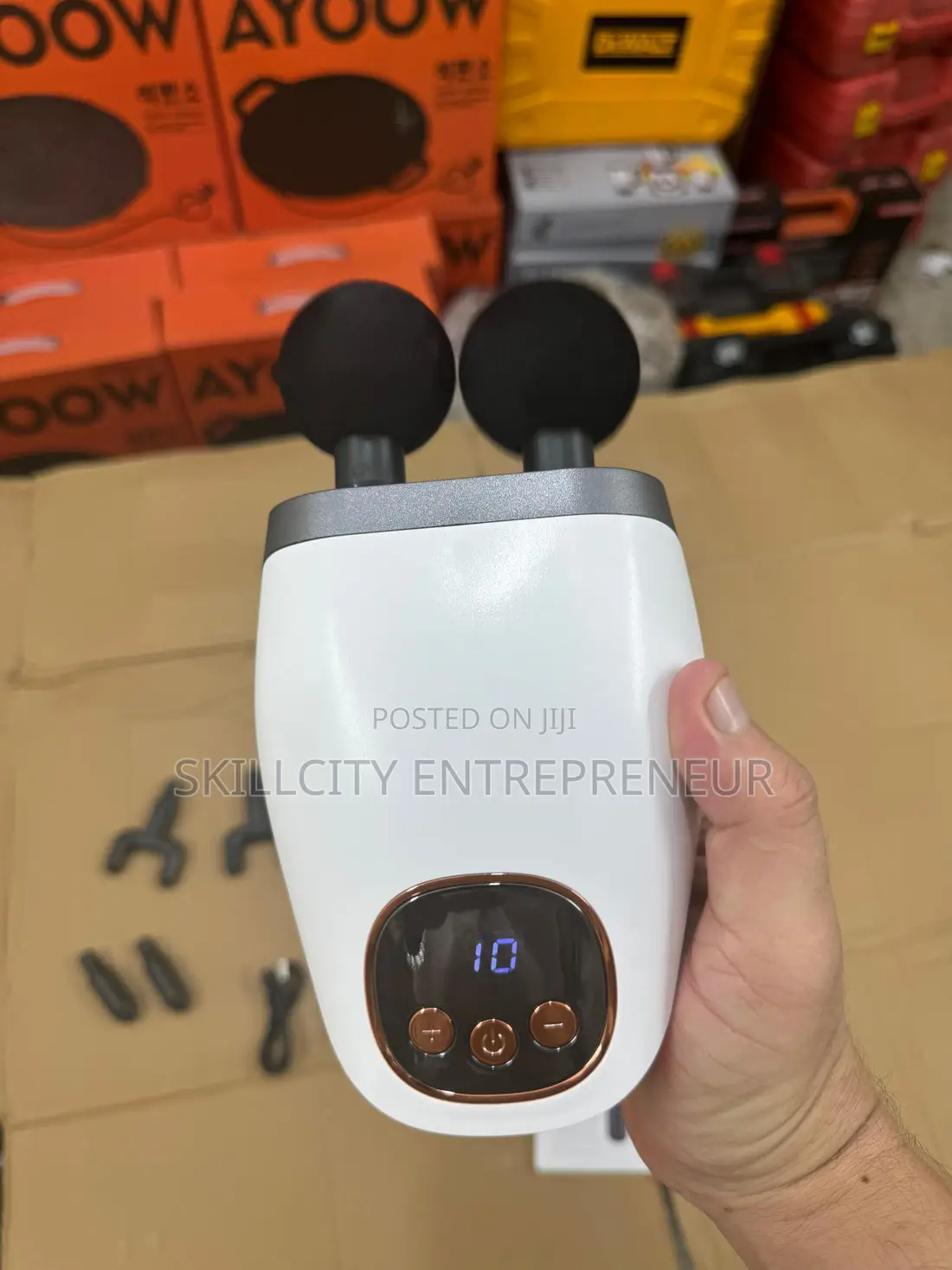 10 Speed Levels Double - Head Massager