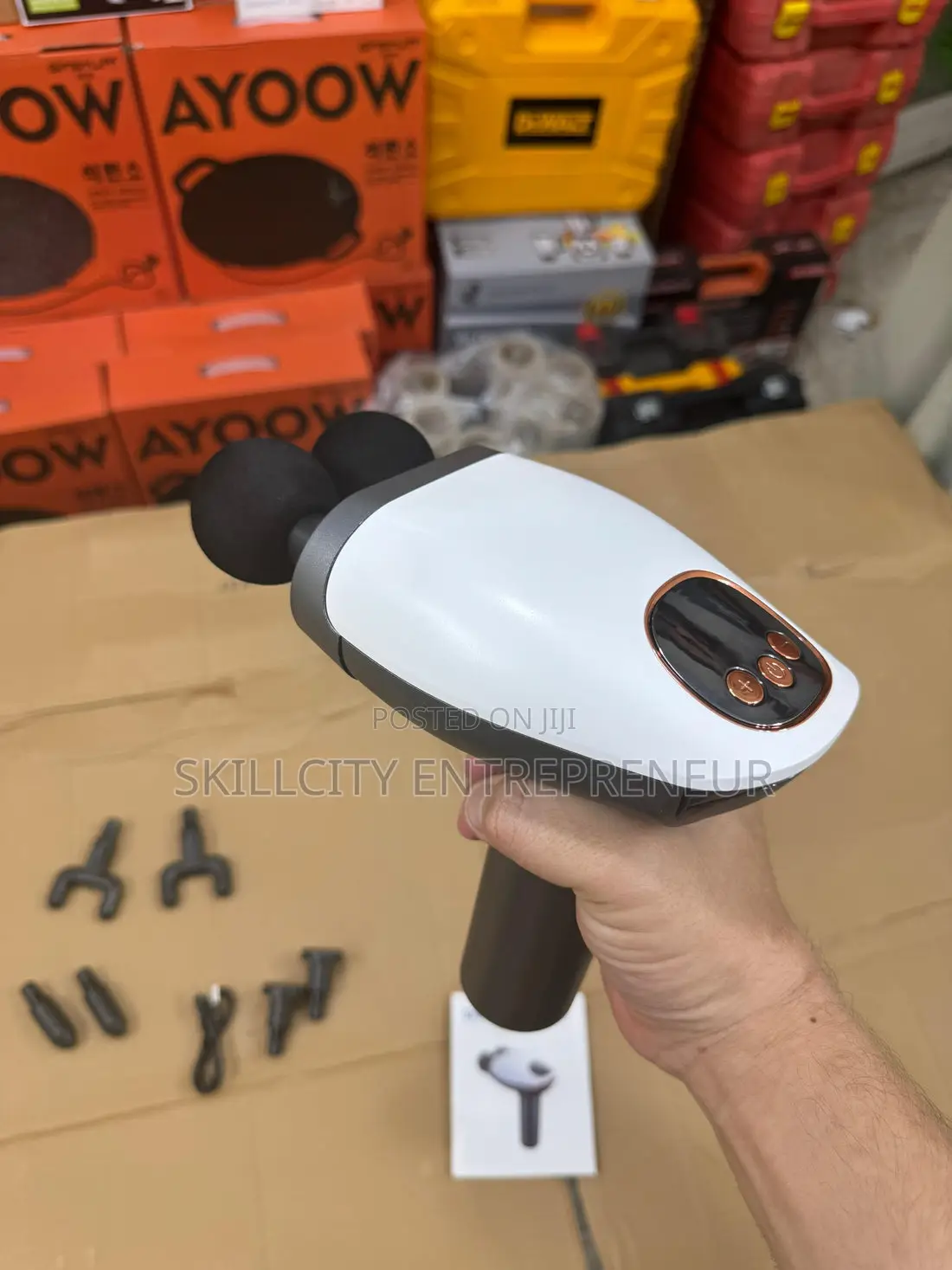 10 Speed Levels Double - Head Massager