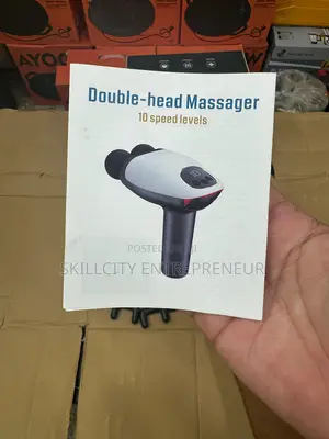 10 Speed Levels Double - Head Massager