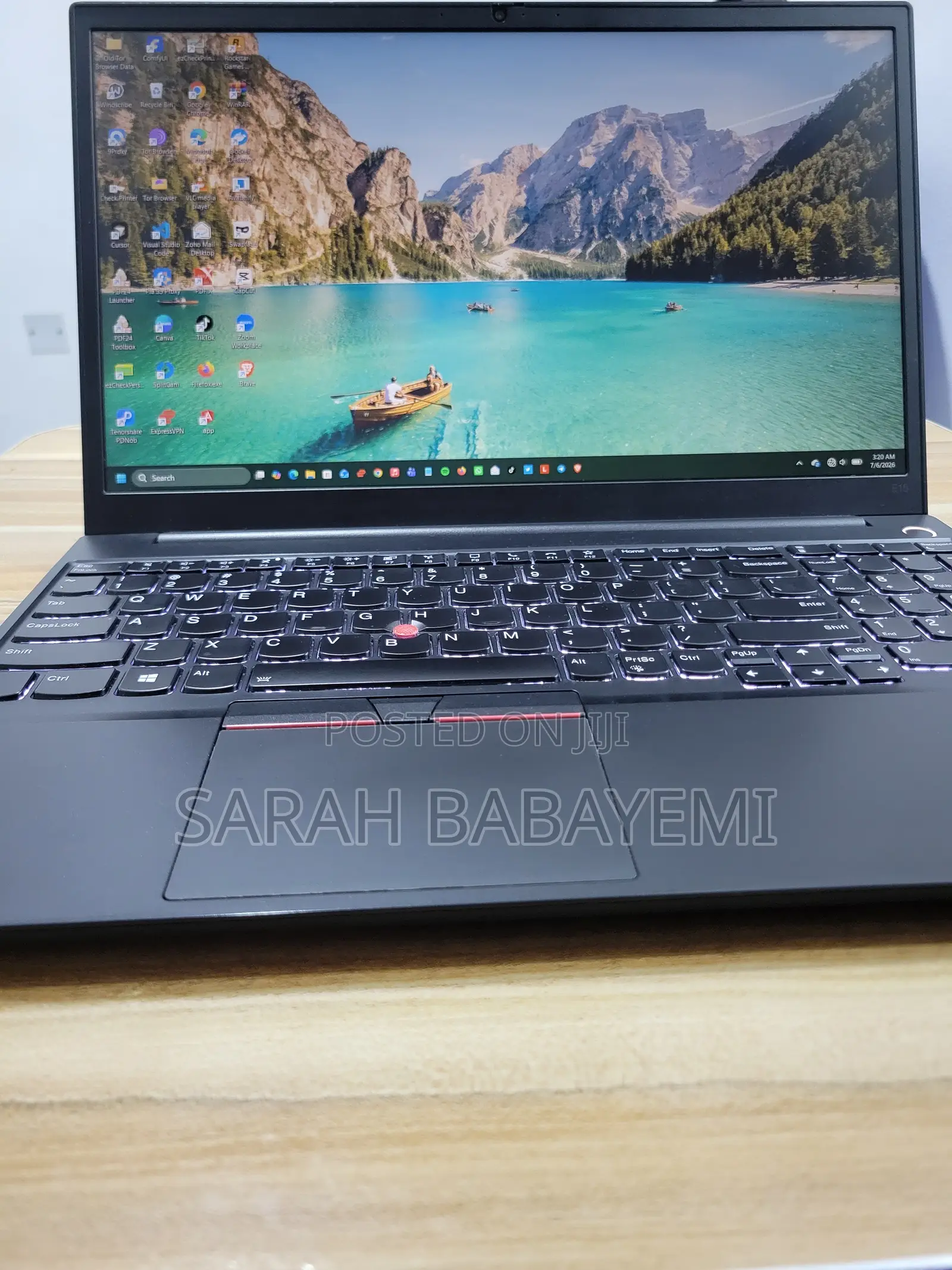 Laptop Lenovo ThinkPad E15 16GB Intel Core i5 SSD 512GB