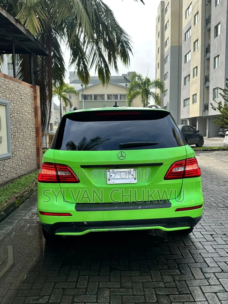 Mercedes-Benz M Class 2015 Green