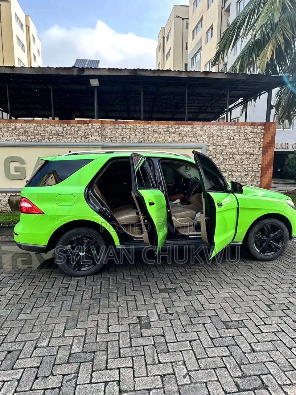 Mercedes-Benz M Class 2015 Green