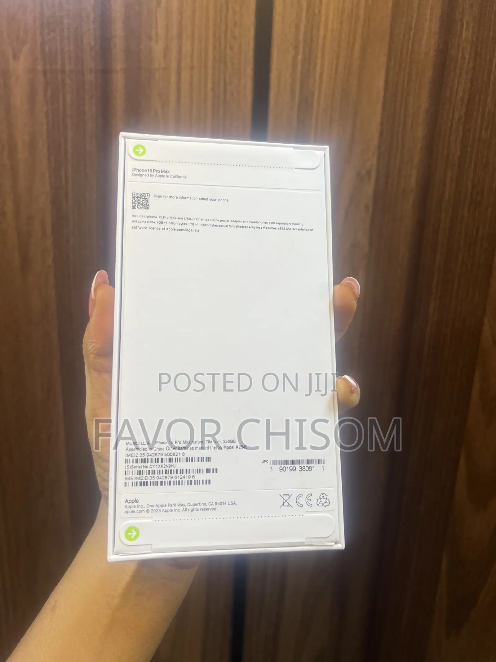 New Apple iPhone 15 Pro Max 256 GB Silver