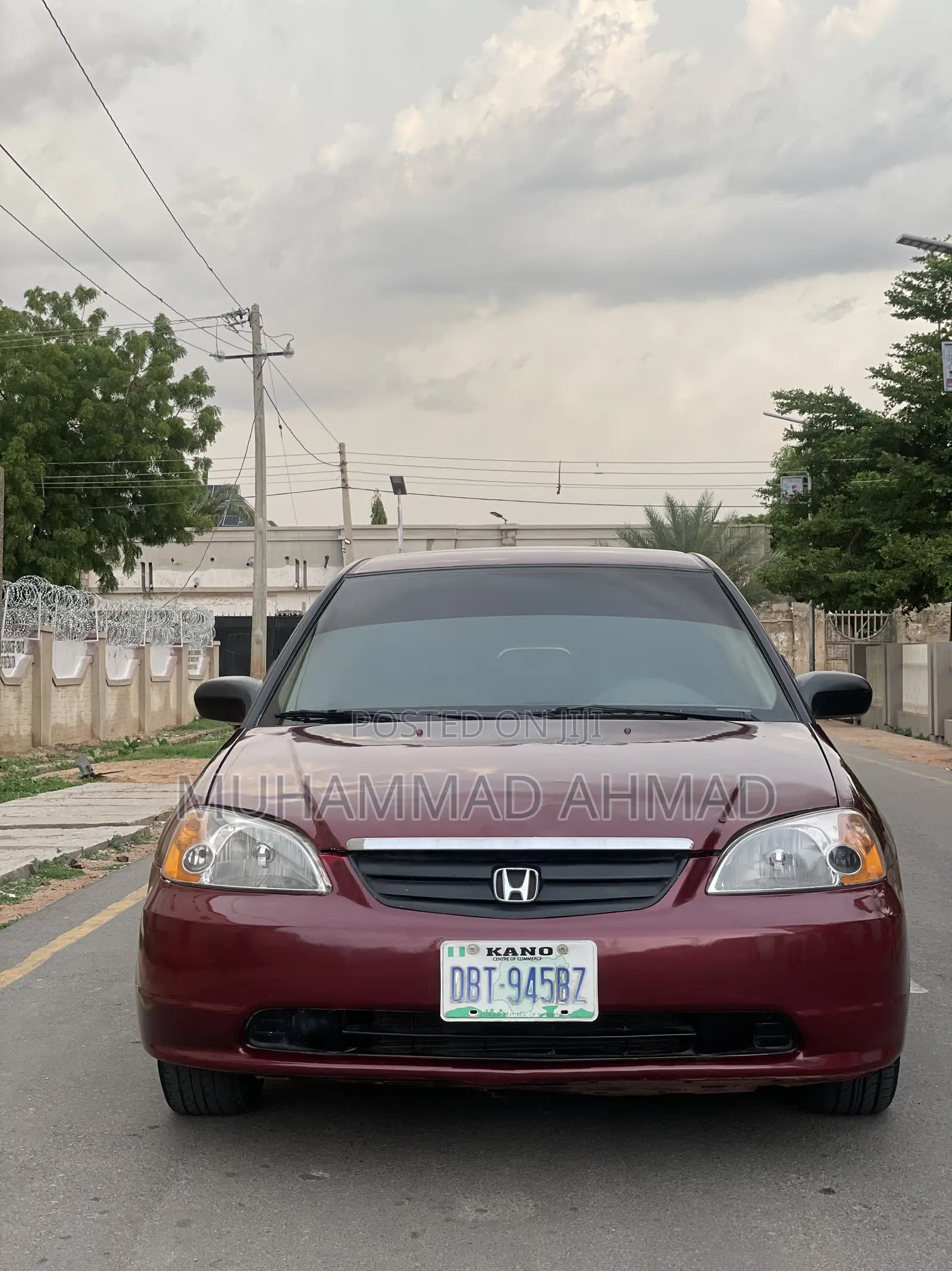 Honda Civic 2003 Maroon